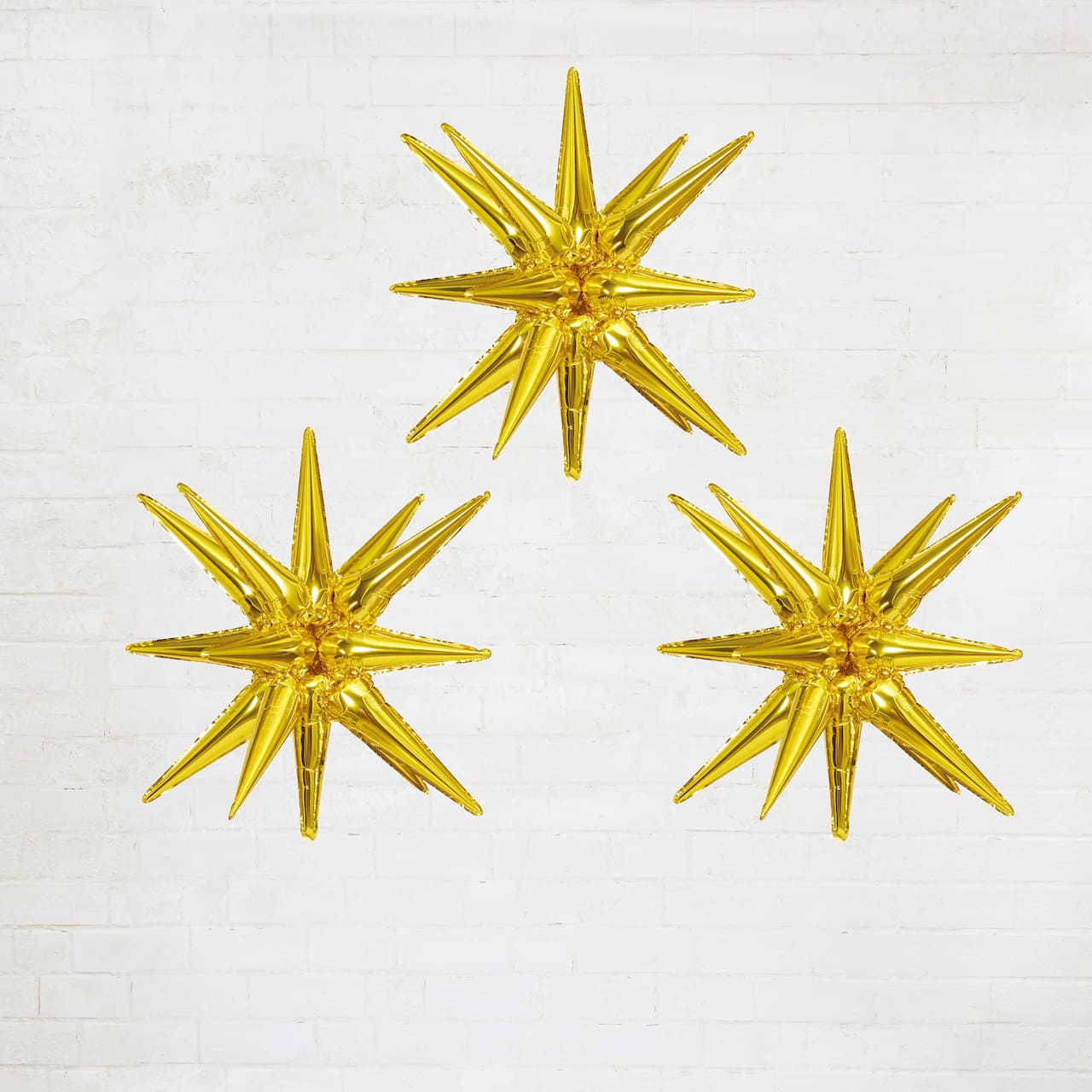 6 Packs: 3 ct. (18 total) 26" Starburst Foil Balloons by Celebrate It™